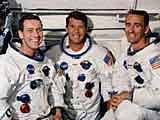 Bild: Besatzung der Apollo 7; Credit. NASA
