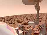Bild: Viking 1: Blick auf die Marsoberfl&auml;che; Credit: NASA