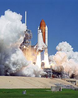 Spaceshuttle Atlantis; Credit: NASA