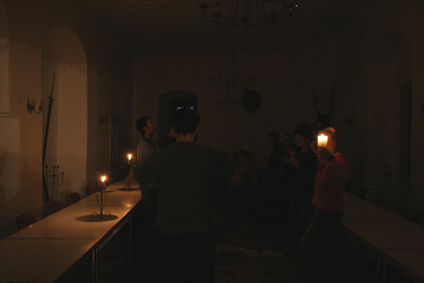 Rittersaal bei Kerzenschein; Erik Willersdorfer